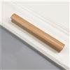 FENGSHOUU Maniglia per Porta in Legno per Mobili Cucina o Camera da Letto,Maniglie per Armadio,Pomelli per Cassetto,Armadietti,Manopola Manico In Legno,Viti Incluse,Lunghezza 100-1200mm(BeechLength 600mm)