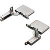 SOTECH 1 paio Salice AIR cerniere con smorzamento 105° nickel opaco da incastrare nel fondo del fronte e del corpo cerniere di mobili cerniere di armadio banda di mobili da SO-TECH®