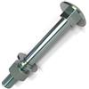 AUPROTEC 50 x bulloni M12 x 120 testa rotonda collo quadrato vite TRCC con dado e rondella lunghezze 30-160 mm scelta: 50 x M12 x 120