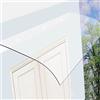 LLXNQ026 Tettoia per Porta di Casa,Pensilina in Policarbonato Trasparente Porta D'ingresso Tendalino,Protezione da Pioggia UV Esterna,Pensilina Tettoia per Porta Balcone Esterno (40x100cm/15.7x39in)