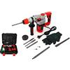 Lightakai 2200 W Trapano A Percussione, Lightakai Trapano A Percussione Elettrico Multifunzione Forza Di Impatto, Perforazione A Percussione, Foratura E Scalpellatura Con Cassa 0-930 Giri/Min
