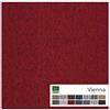 casa pura Moquette per Pavimento al Metro - Tappeto Componibile su Misura, Mattonelle in Tessuto per Interni in 14 Colori - 4 pezzi da 50x50 cm (1 m²) - Rosso