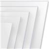 FRAMO Pannello in vetro acrilico, 18 x 35 cm, taglio su misura, spessore 4 mm, resistente al burch, resistente ai raggi UV, vetro acrilico su entrambi i lati con pellicola protettiva