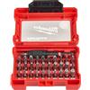 Milwaukee KIT 32 PEZZI INSERTI ASSORTITI SHOCKWAVE PER AVVITATORE DA LAVORO IN VALIGETTA MARCA MILWAUKEE