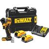 DEWALT ‎DeWALT DCF850E2T-QW Avvitatore compatto senza spazzole a percussione XR 18V 1/4 205Nm con 2 batterie POWERSTACK e valigetta TSTAK, Multicolore