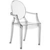 Kartell Louis Ghost, Set da 2 Sedie, Fumé Chiaro