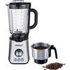 Steba Mixer MX 4 PLUS | motore ad alte prestazioni da 1200 W | Contenitore in vetro resistente al calore con volume di 1,75 l | 3 programmi automatici (Sfrullato, Crushed Ice, Pulset) | Coltello in
