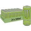 Monster Energy Ultra Paradise - 24 Lattine da 500 ml, Energy Drink Zero Zuccheri e Poche Calorie, Bevanda Energetica dal Gusto Leggero e Rinfrescante di Kiwi e Lime