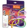 LEDVANCE SMART WIFI NEON FLEX MGC RGB TW RC strisce LED colorate e bianche per uso esterno WiFi e distribuzione omogenea della luce; dimmerabile; bianco; silicone; 3 m; lampadina non sostituibile