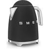 SMEG Bollitore Elettrico Smeg 50's Style 1,70 L : Colore - nero opaco