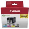 Canon 9290B006, Nero, Ciano, Magenta, Giallo, 4 pz, Confezione multipla