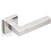 COMUNELLO Maniglia doppia Comunello HEXT serie BERLINO in acciaio inox 304 rosetta quadra
