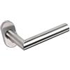 COMUNELLO Maniglia doppia Comunello HEXT serie PARIGI in acciaio inox 304 rosetta ovale
