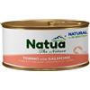 natua Natural Tonno Con Salmone in Brodo di Cottura Per Gatti - natua - Natural Tonno Con Salmone in Brodo di Cottura Per Gatti - 150GR