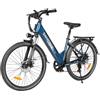 SAMEBIKE RS-A01 Pro-T Bici Elettrica da Città, Motore 500W, Batteria 36V 15Ah, Pneumatico 26'*2.1 pollici, 32km/h, 90km - Blu