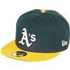 New Era Oakland Athletics MLB AC Performance Green 59Fifty Basecap - 7 1/4-58cm (L)