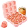 Stampo Per Ghiaccio In Silicone A Forma Di Pinguino Con Coperchio – Vaschetta Per Cubetti Grandi, Cocktail, Whisky E Gelati (Senza BPA)