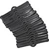 Skyzone 20 Pezzi Lame in Plastica per Trinciaerbe, 139 mm Lame per Rasenmäher, Sostituzione per Mietitrebbiatrici Cordless (Nero)