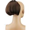 CAISHA Chignon Pezzo Di Capelli Treccia Chignon Chignon Hepburn Cravatta Per Capelli Updos Mix Marrone HD15