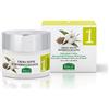 Helan, Linea Viso 1, Crema Notte Donna Pelli Miste, Lascia la Pelle di Viso e Collo Morbida e Setosa, con Vitamina B5 ed E, Olio di Karitè Mandorle Dolci, Cotone, Albicocca 50 ml - Made in Italy