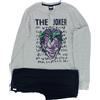 Disney Pigiama Lungo Cotone Joker Ragazzo 12-16a Disney Cod. DCZ5506C