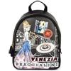 Braccialini Zaino Venezia Cartoline B17373YY Fantasia Multicolore
