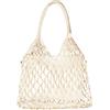 United Colors of Benetton Borsa 6QNR1Y01U, Mare Donna, Nero