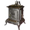 SHOPNESS STUFA A LEGNA PARLOR BIG LUXOR 6 KW INTERAMENTE IN GHISA 63x55x91H