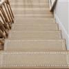 SIXHOME Tappetini per Gradini 20x76cm 1 PCS Autoadesivi Tappeto per Scale Antiscivolo Retro in TPE Lavabili in Lavatrice Marrone