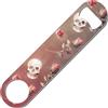 CREATCABIN Apribottiglie Piatto con Teschio Lama Apribirra in Metallo Resistente Acciaio Inossidabile Apriscatole Stampato Artistico per Bar Professionali Pub Barman Cucina di Casa Feste in 4x18cm