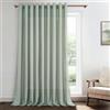 MRTREES Tende Lino Verde Salvia Trasparenti per Interni Camera da Letto Moderna Tende Soggiorno Bellissime Moderne Salotto Eleganti Casa Tenda con Anelli da Interno 1 Pezzo 300x240cm
