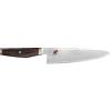 ZWILLING MIYABI 234073 - 201 - 0 Gyutoh - Coltello in Acciaio, 200 mm, Argento/Marrone, 37,5 x 7,6 x 2,9 cm