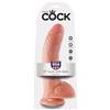 King Cock,Pipedream Dildo Realistico Con Testicoli 9" - Pene 22,9 Cm
