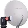 DUR-line Set antenna satellitare Select 75/80 [LNB, commutatore]