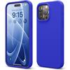 elago Cover in Silicone Liquido per iPhone 15 Pro Max | Silicone Premium, Protezione Completa, Antiurto a 4 Strati, Fodera Morbida in Microfibra Antigraffio (Cobalt Blu)