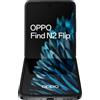 OPPO - Find N2 Flip - Cellulare pieghevole - Smartphone 5G - 8 GB RAM + 256 GB - Doppio sensore 50 MP, frontale 32 MP - Display AMOLED 120 Hz 6,8 - Batteria 4300 mAh + Ricarica Rapida 44W - Nero