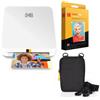 KODAK Stampante fotografica mobile istantanea Step Slim - Kit: confezione da 20 fogli di carta Zink, custodia