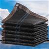 kufu01 Telo Ombra Antistrappo,Telo Ombreggiante Nera,Traspirante/Rinfrescante/Impermeabile/Resistente alla Polvere,Tenda da Sole Antistrappo per Giardino,Balcone,con Occhielli (2x3m/6.6x9.8ft)