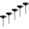 FLEWDART 5pz Vite A Stella M10 X 40 Per Dado Di Serraggio E Maniglia A Stella Per Mobili Meccanica E Apparecchiature Elettroniche