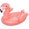 BESTWAY - Ciambella Fenicottero Rosa - Fancy Flamingo - 41525 - Rosa - Vinile - 128 cm - 45 Kg Max - Bambino - Adulto - Gioco all'Aperto - Piscina - Mare - Spiaggia - Giocattolo Gonfiabile - 3 anni