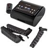 Dinamicamed ® Premium 8.0 Pressoterapia Linfodrenaggio Professionale Digitale Compact, Pressoterapia per Casa con 6 Programmi, Massaggio Linfodrenante 6 Camere Gambali XL e Bracciale