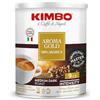 Kimbo Caffè Macinato, 250 gr, Miscela Aroma Gold 100% Arabica, Ideale per Moka, Intensità 9/13, Tostatura Medio-Scura, Premium Selection, Barattolo in Metallo