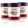 Zuegg, Confettura Extra di Fragole I Frutteti di Oswald - Contiene 50% di Frutta ogni 100 Grammi, Frutta Raccolta a Mano, Senza Glutine, Prodotto Vegano (3 x 320 grammi)