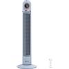 Cecotec - Ventilatore a torre EnergySilence 1090 Skyline Retro Smart Blue da 81 cm, 40 W, display LED, touch e telecomando, 3 velocità, 3 modalità, timer 12 ore e 72a oscillazione