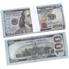 CHUNLINLAODA 100 Pezzi Prop Money 100 Dollar Finti Dimensioni Reali, Fake Scheine, Cash Giocattolo per Bambini, Copy Money per Film, Playset di Cash per Oggetti di Scena,Giochi da Casinò