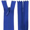 Aerzetix - C60989 - Set di 20 Cerniere Invisibili 25cm - Colore: Blu Reale - Non separabili con tiretto Palla da Rugby Materia inestensibile - Cerniera Lampo