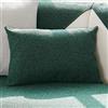 JUNLEBUYI Copridivano Cotone Lino Copri Divano Con Penisola Sinistra/Destra, Copri Braccioli Divano, Universale Moderno Copridivano Antiscivolo 4 3 2 1 Posti Per Soggiorno (Federe Cuscini 30cm,Verde)