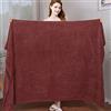 GBYJ Asciugamano Da Bagno Grande, Biancheria Da Letto, Telo Da Bagno In Microfibra, Asciugamano Morbido Super Assorbente, Ad Asciugatura Rapida, Ecologico, Caffè, 180X200 Cm