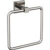 Amerock BH36072G10 | Anello portasciugamani in nichel spazzolato | Lunghezza 179 mm | Nomina | Porta asciugamani per parete del bagno | Piccolo portasciugamani da cucina | Accessori da bagno