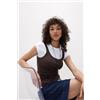 Intimissimi Canotta Vogatore In Cotone Superior Marrone